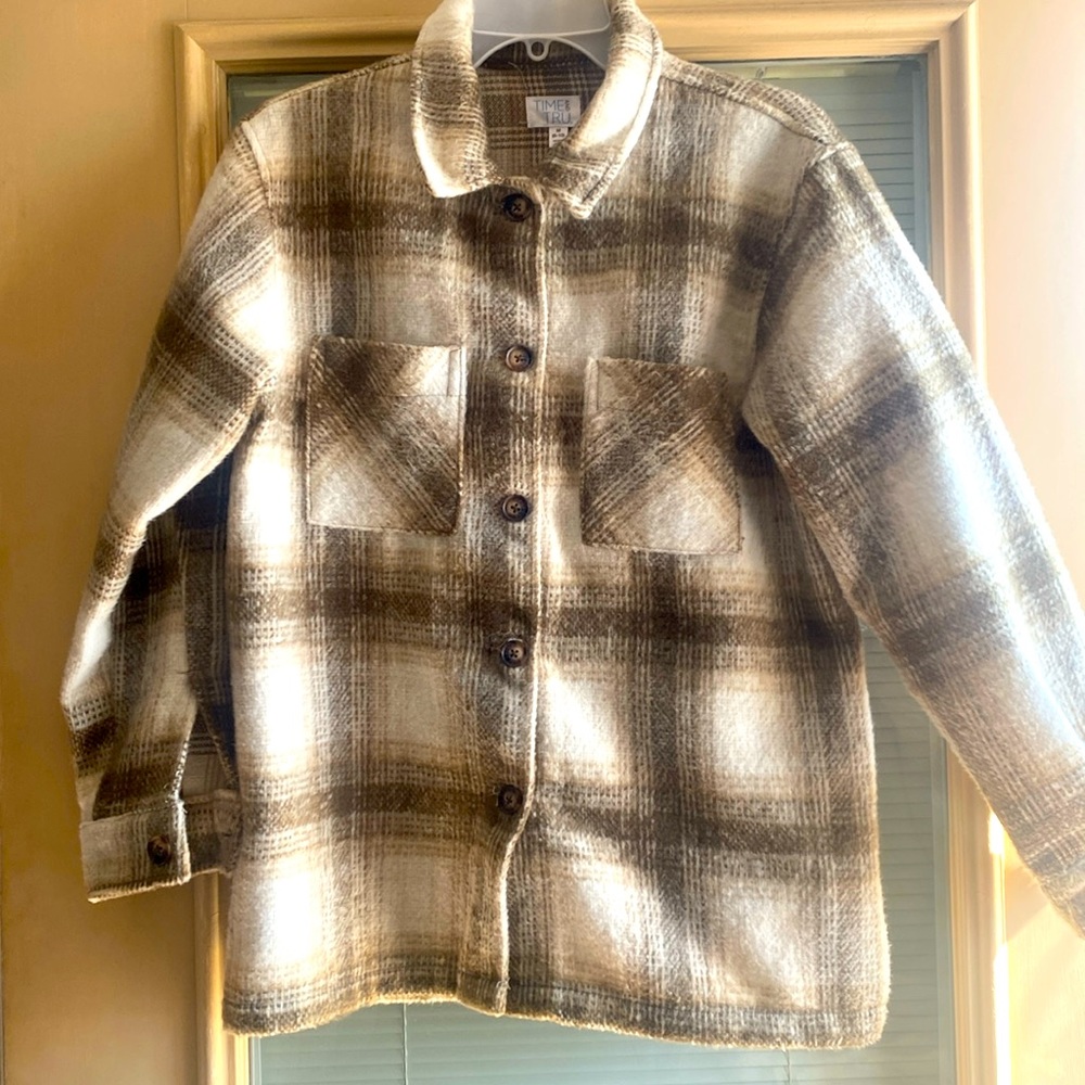 Time and Tru Shacket•Sz M